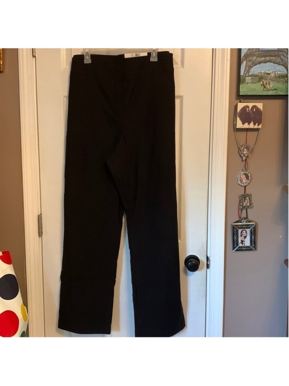 Savvy black Universal fit pants plus 28